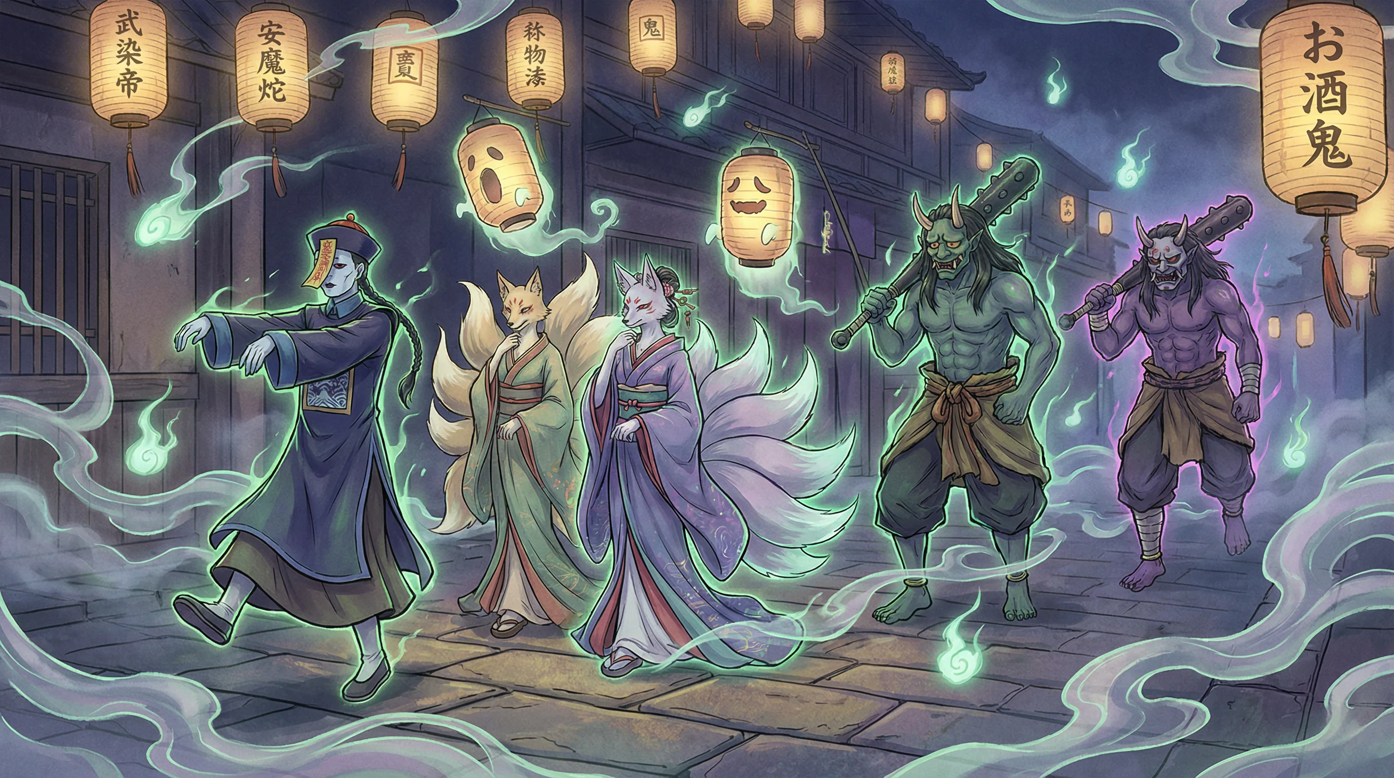 百鬼夜行 - 金玉瑶电视剧全集 中日鬼怪动漫